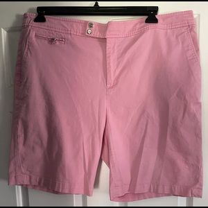 SALE:  Lauren Ralph Lauren Pink Shorts Size 16W